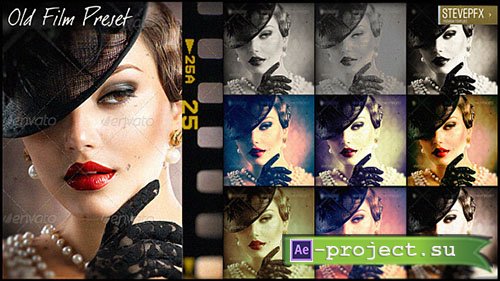 Videohive: Old Film Presets - Project for After Effects 