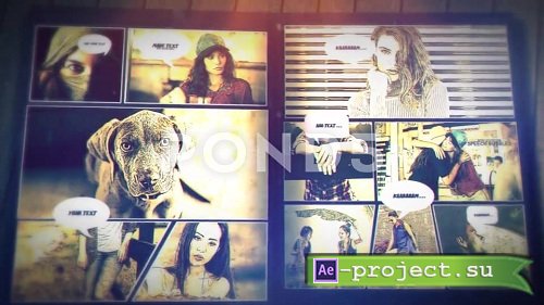 Pond5 - Comic Book Promo - After Effects Templates