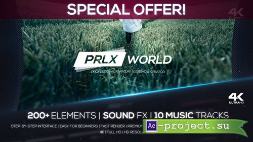 Videohive: Parallax World - Professional Parallax Slideshow Creator - Project for After Effects