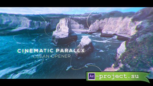 Videohive: Cinematic Clean Parallax Opener | Slideshow - Project for After Effects