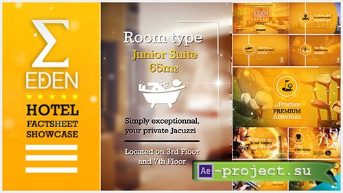 Videohive: Hotel Fact-sheet Showcase - Project for After Effects  