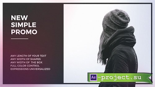 Videohive: Simple Promo 19413990 - Project for After Effects