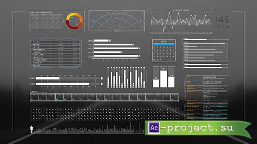 Videohive: Simple Infographics 19420439 - Project for After Effects 