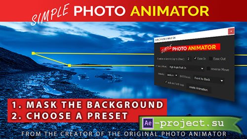 Videohive: Simple Photo Animator - After Effects Scripts +AE 