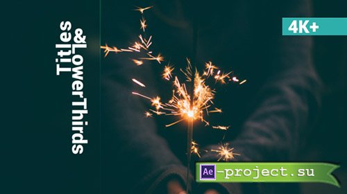 Videohive: Imagine Titles & Lower Thirds - Project for After Effects 