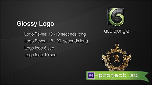 Videohive: Glossy Logo | Reflection Logo Loop - Project for After Effects 