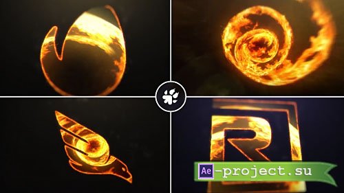 Videohive: Fire Vortex Logo - Project for After Effects 