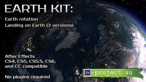 Videohive: Earth Kit - Project for After Effects 
