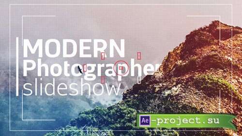 Videohive: Modern Photographer Slideshow Opener - Project for After Effects 