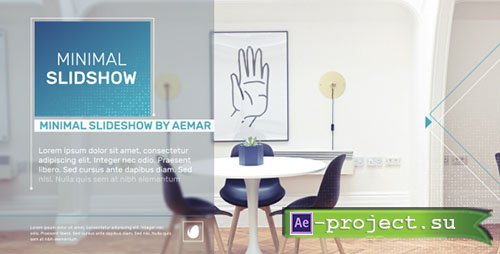 Videohive: Minimal Slideshow 19392814 - Project for After Effects 