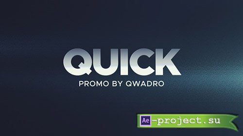 Videohive: Quick Promo 19449373 - Project for After Effects 
