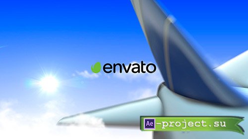 Videohive: Airplane Logo - Project for After Effects 