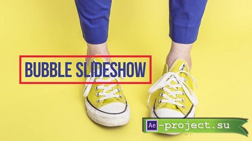 Bubble Parallax Slideshow - After Effects Templates
