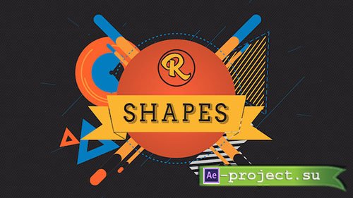 Videohive: Shape Logo Constructor - Project for After Effects 