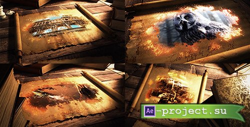 Videohive: Epic Scroll Parchment - Project for After Effects 