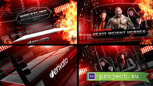 Videohive: Wrestling Heavy Weight Champhionship - Project for After Effects 
