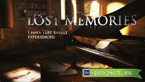 Videohive: Lost Memories - Project for After Effects 