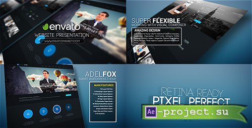 Videohive: Website Promo Presentation - Project for After Effects 