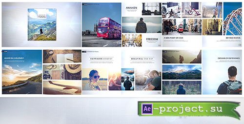 Videohive: Photo Book - Memories of Travel - Project for After Effects 