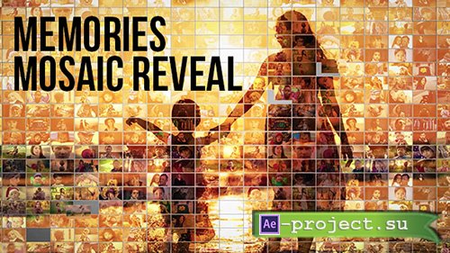 Videohive: Mosaic Photo Reveal - Memories - Project for After Effects 