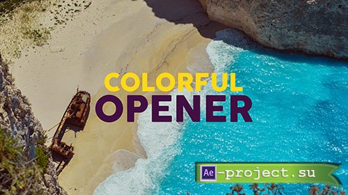 Videohive: Colorful Opener 19529371 - Project for After Effects 