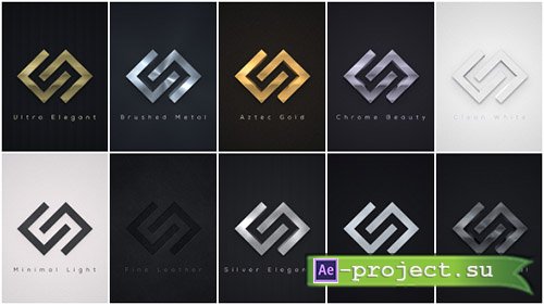 Videohive: Elegant Logo Reveals Pack 2 - Project for After Effects 