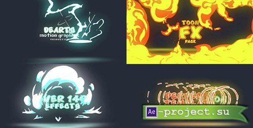 Videohive: Toon FX Pack - Project for After Effects 