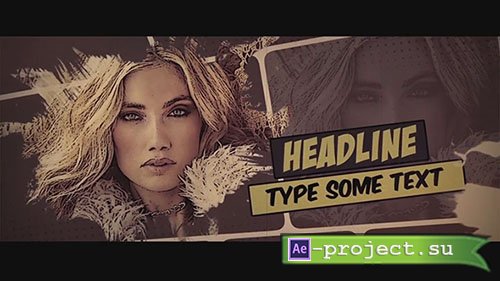 Comic Slideshow - After Effects Templates