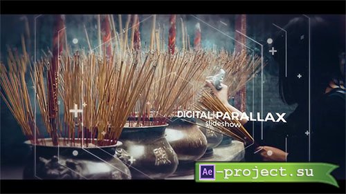 Digital Cinematic Parallax Slideshow - After Effects Templates