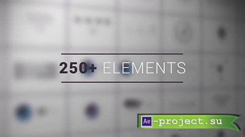 250 Infographic Elements 69361265 - After Effects Templates