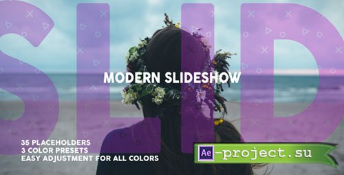 Videohive: Modern Dynamic Slideshow - Project for After Effects 