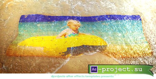 Videohive: My Summer Wave Gallery - Project for After Effects 