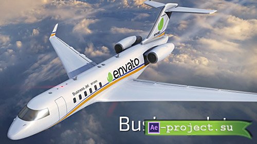 Videohive: Business Jet - Project for After Effects 