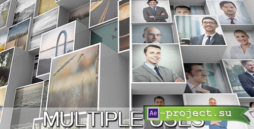 Videohive: 3D Mosaic Corporate Logo - Project for After Effects 
