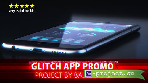 Videohive: Glitch App Promo 19532249 - Project for After Effects 