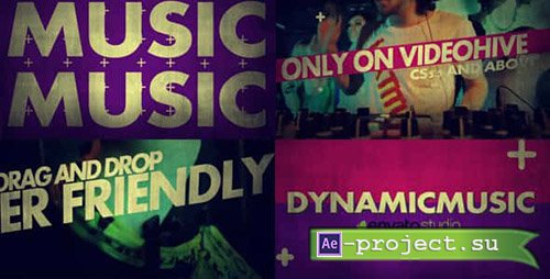 Videohive: Music Promo - Project for After Effects