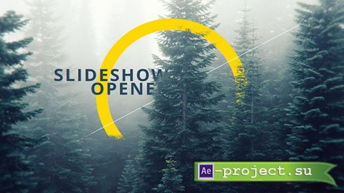 Videohive: Slideshow I Opener - Project for After Effects 