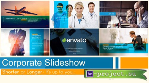Videohive: Corporate Slideshow 19631381 - Project for After Effects 