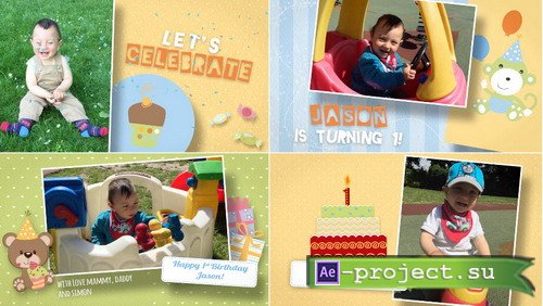 Birthday Wishes for Kids - Project for After Effects