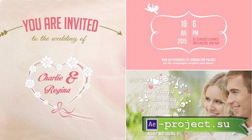 Wedding Invitation & Save the Date - Project for After Effects