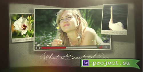 Videohive: Photo Pop Out Book - Project for After Effects 
