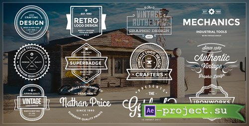 Videohive: Authentic Vintage Titles - Project for After Effects 