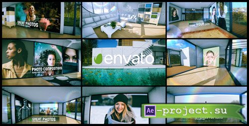 Videohive: Elegant Ambient Slideshow - Project for After Effects
