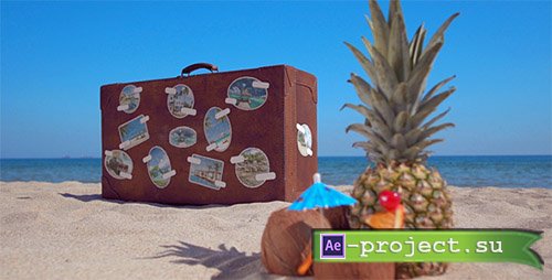 Videohive: The Retro Suitcase - Holiday & Travel Promotion - Project for After Effects 