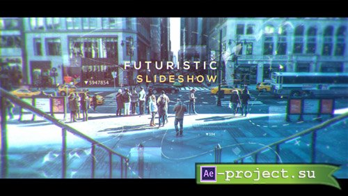 Videohive: Futuristic Slideshow 19591528 - Project for After Effects 