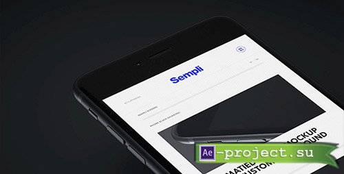 Videohive: Sempli - Animated Devices Mockup Bundle - Project for After Effects 