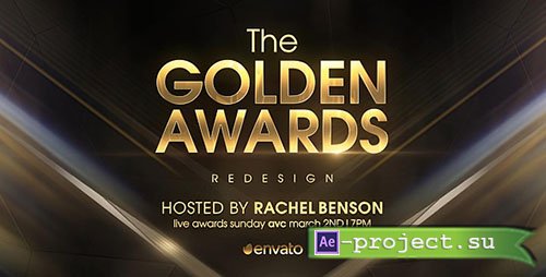 Videohive: Golden Awards Opener Redesign - Project for After Effects 