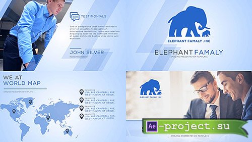 Videohive: Clean Business Company Profile 14534439 - Project for After Effects 