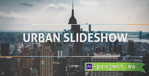 Videohive: Urban Dynamic Slideshow - Project for After Effects 
