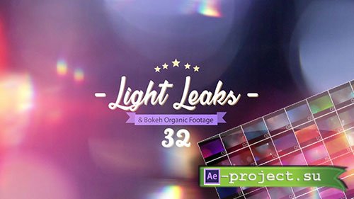 Videohive: Light Leaks Pack - Motion Graphics 